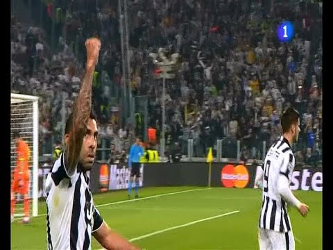 Carlos Tevez Goal – Juventus vs Real Madrid 2-1 [2015/05/05] Champions League
