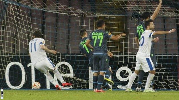 Napoli 1-1 Dnipro Dnipropetrovsk