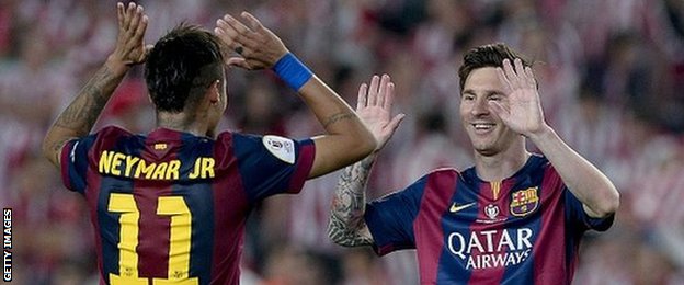 Messi ‘sorry’ Neymar perde Copa