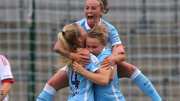 Manchester City 1-0 Sunderland Ladies