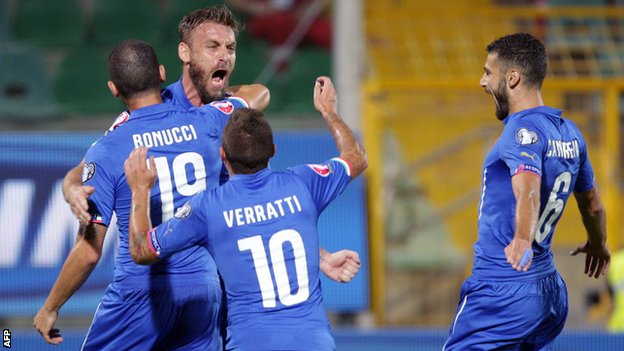 Italy 1-0 Bulgaria