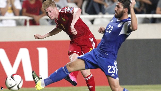 Cyprus 0-1 Belgium