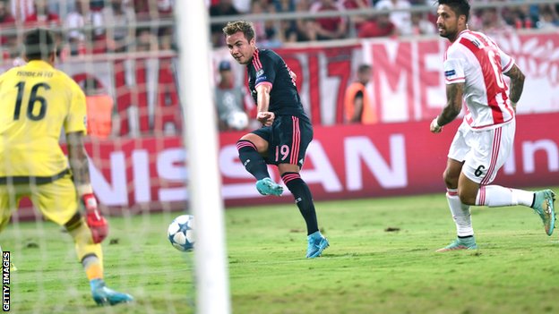Olympiakos 0-3 Bayern Munich