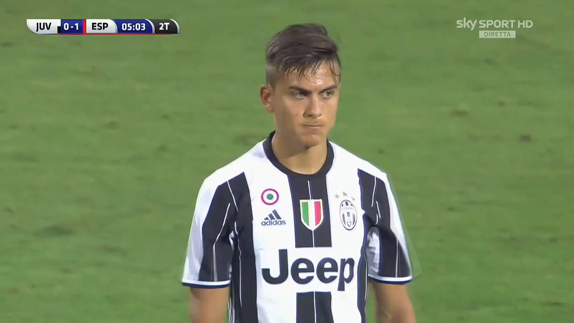 Paulo Dybala HD 720p vs Espanyol 13/08/2016