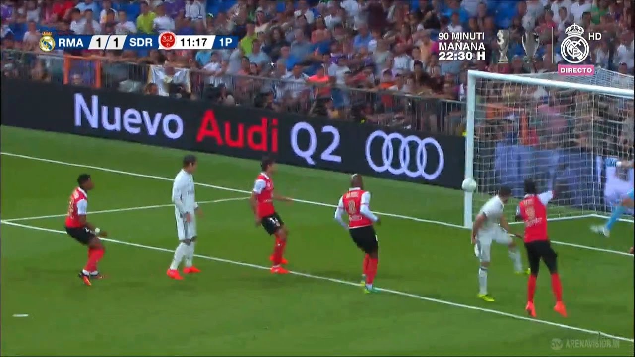 Real Madrid vs Reims 1-1 (Trofeo Santiago Bernabeu) | Meta Nacho