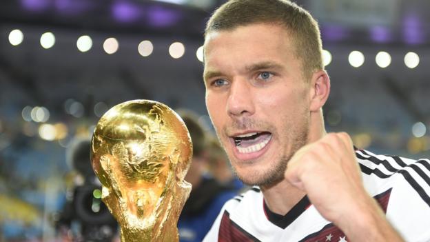 Lukas Podolski: Germania l’attaccante si ritira dal calcio internazionale