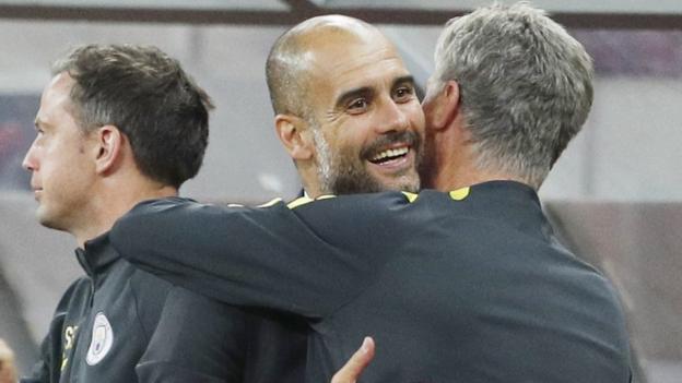 Manchester City: Pep Guardiola dice che il suo lato quasi in Champions League