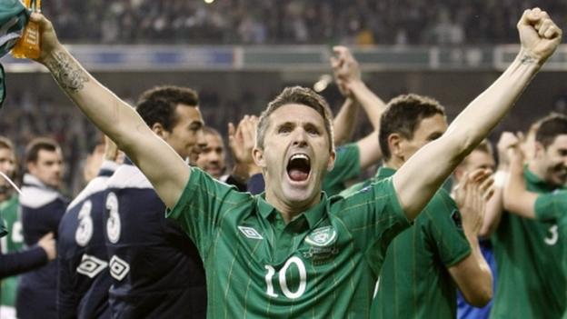 Robbie Keane si sta preparando per il gioco finale Irlanda